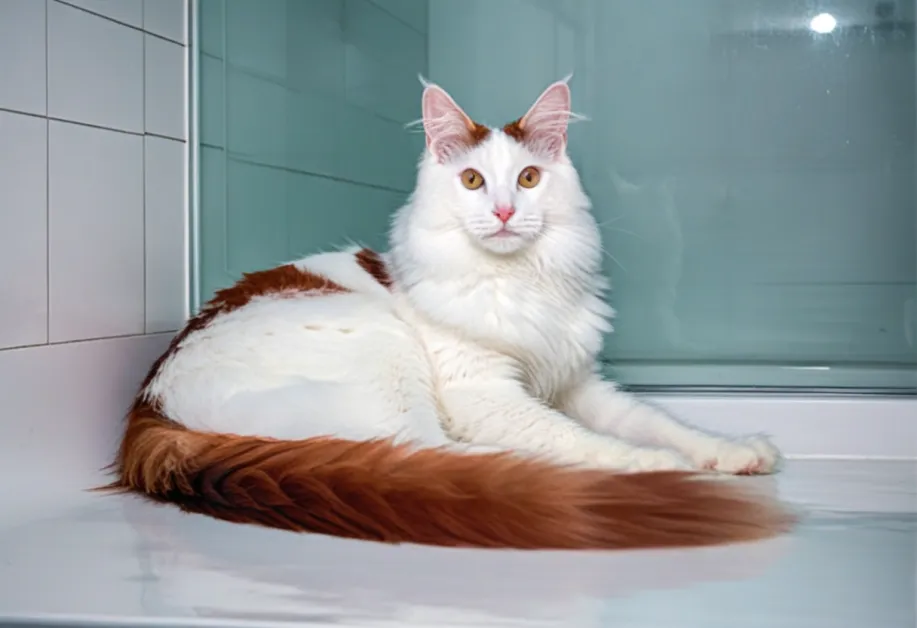 ภาพแสดงขั้นตอนแรกในการทำความสะอาดหูแมว ช่วยดูแลสุขภาพหูแมวให้สะอาดและปลอดภัยใน 5 นาที