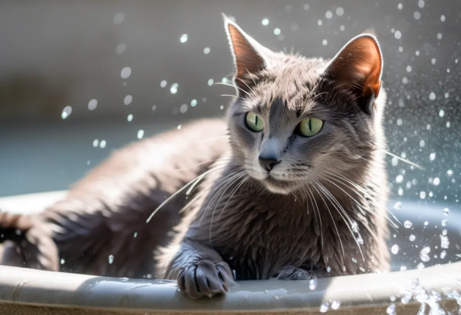 ภาพสเปรย์ลดกลิ่นในบ้านสำหรับผู้เลี้ยงแมว - แสดงผลิตภัณฑ์ที่ช่วยกำจัดกลิ่นในพื้นที่เล็ก ๆ อย่างมีประสิทธิภาพและปลอดภัย