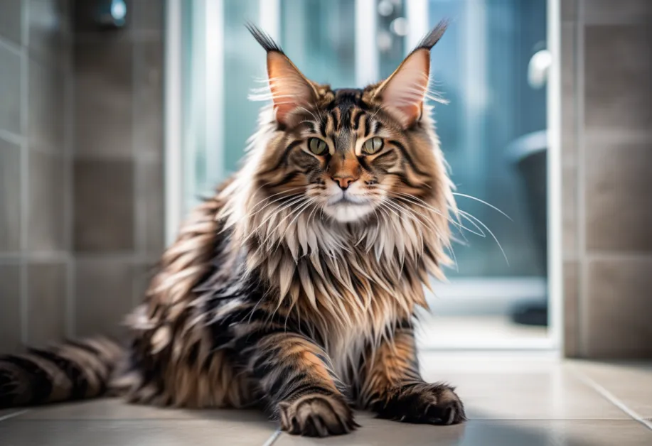 ภาพแมวสุขภาพดีหลังการดูแลขนด้วยอาหารเสริมและผลิตภัณฑ์บำรุงขนแบบพรีเมียม วิธีง่าย ๆ เพื่อให้แมวของคุณดูดีที่สุด