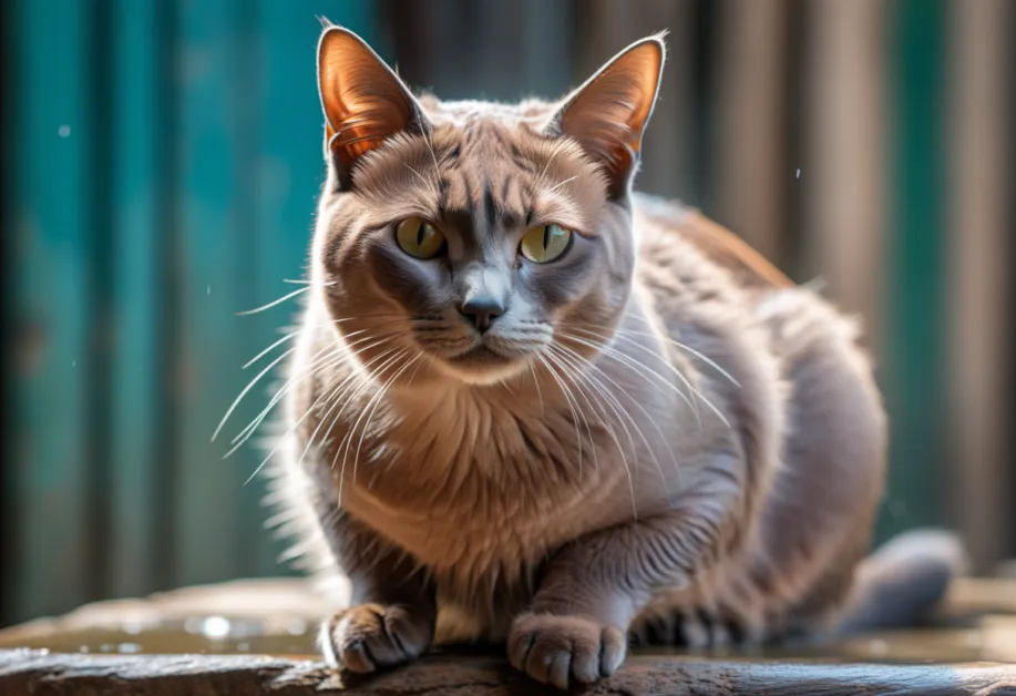 แมวขนปุยกำลังถูกลูบตัวด้วยแชมพูในห้องน้ำ สื่อถึงความใส่ใจในการดูแลผิวหนังและขนแมวให้สะอาดและสุขภาพดี