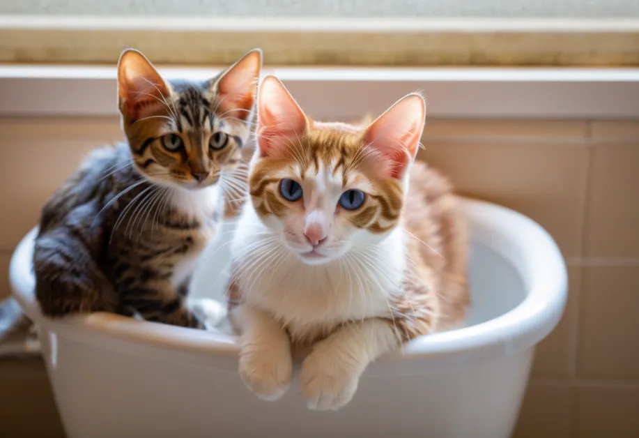 แมวและผลิตภัณฑ์กำจัดกลิ่น: แมวนั่งข้างผลิตภัณฑ์กำจัดกลิ่นที่ปลอดภัยและเป็นมิตรกับสัตว์เลี้ยง แนะนำการเลือกใช้ผลิตภัณฑ์ที่เหมาะสม