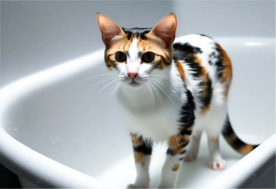 เคล็ดลับอาบน้ำแมวให้สนุก - ภาพแมวที่ผ่อนคลายและมีความสุขในระหว่างการอาบน้ำ ด้วยการสร้างบรรยากาศที่ดีและใช้อุปกรณ์ที่เหมาะสม