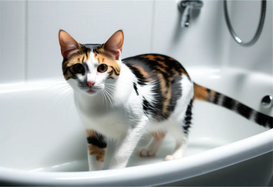 แมวแสนรู้กำลังเพลิดเพลินกับการแปรงฟัน รักษาฟันให้แข็งแรงและลดกลิ่นปาก