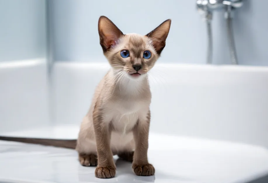 ภาพผลิตภัณฑ์อาบน้ำแมวสำหรับผิวบอบบาง - แชมพูที่พัฒนามาเพื่อดูแลผิวและขนของแมวที่มีอาการแพ้ง่าย ให้ความชุ่มชื้นและลดอาการคัน