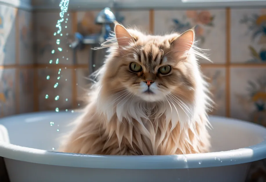 ภาพสบู่และแชมพูแมวสูตรธรรมชาติ - ตัวช่วยที่ตอบโจทย์การดูแลขนแมว พร้อมป้องกันการระคายเคืองผิวด้วยส่วนผสมจากธรรมชาติ 100%