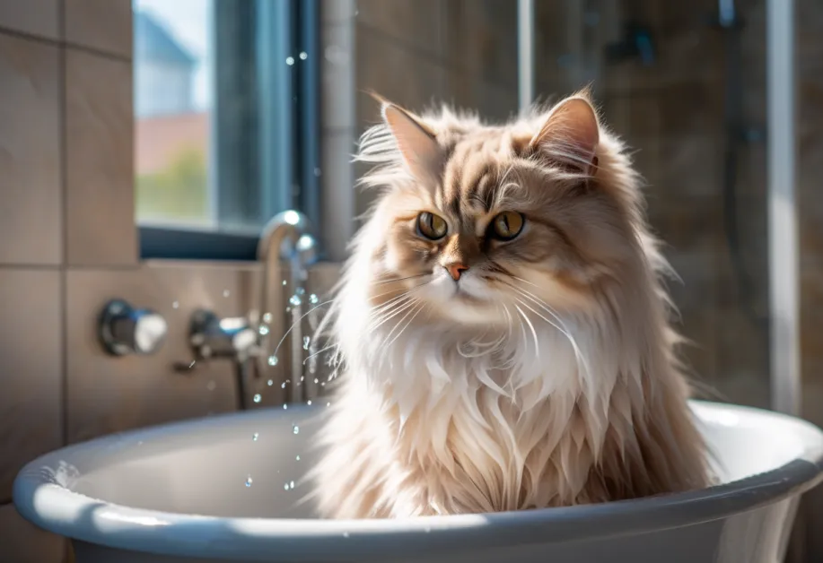 แปรงขนสำหรับแมวขนยาว - อุปกรณ์แปรงขนแมวขนยาวที่ออกแบบมาเฉพาะ เพื่อการจัดการขนพันกันและลดการหลุดร่วง เหมาะสำหรับการดูแลแมวขนยาวโดยเฉพาะ