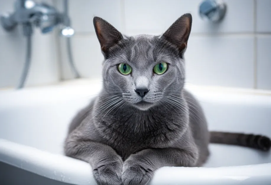 แมวขนยาวสบายตัวหลังอาบน้ำ - เคล็ดลับดูแลแมวขนยาวให้เงางามและปลอดจากปัญหาขนร่วงด้วยผลิตภัณฑ์ที่เหมาะสม