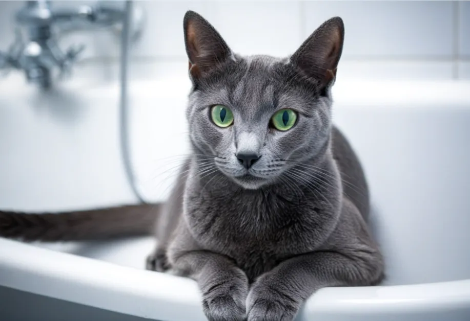 ตัวอย่างการใช้กรรไกรตัดเล็บขนาดเล็กที่ออกแบบมาเพื่อเล็บแมวโดยเฉพาะ ภาพแสดงการใช้กรรไกรขนาดพอเหมาะ ตัดเล็บแมวได้อย่างสะดวกและไม่ทำให้แมวกลัว.