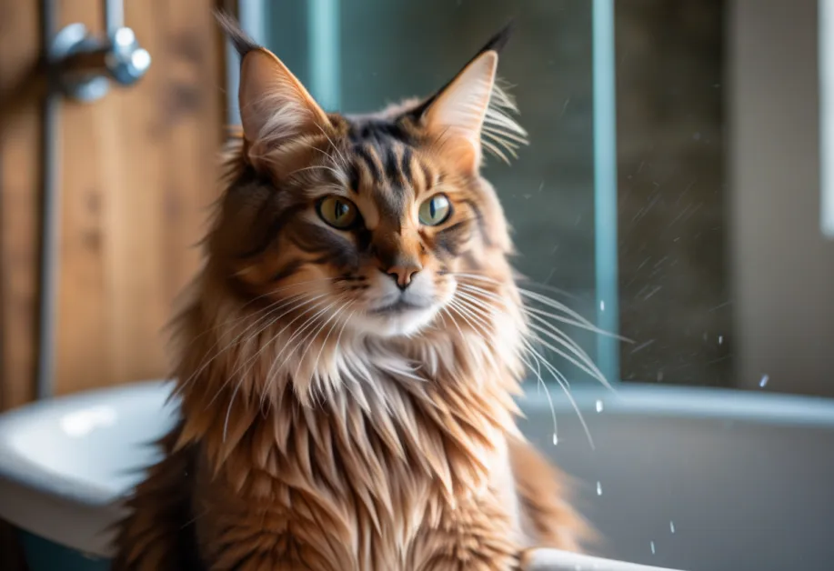 อาหารแมวสูตรพิเศษในชามที่น่าดึงดูด ช่วยให้แมวของคุณมีขนเงางามและร่างกายแข็งแรง