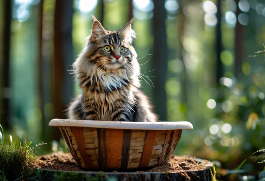 ภาพประกอบการฝึกพฤติกรรมแมว - เคล็ดลับการฝึกให้แมวใช้กระบะทรายและการแก้ปัญหาพฤติกรรมที่ไม่เหมาะสม