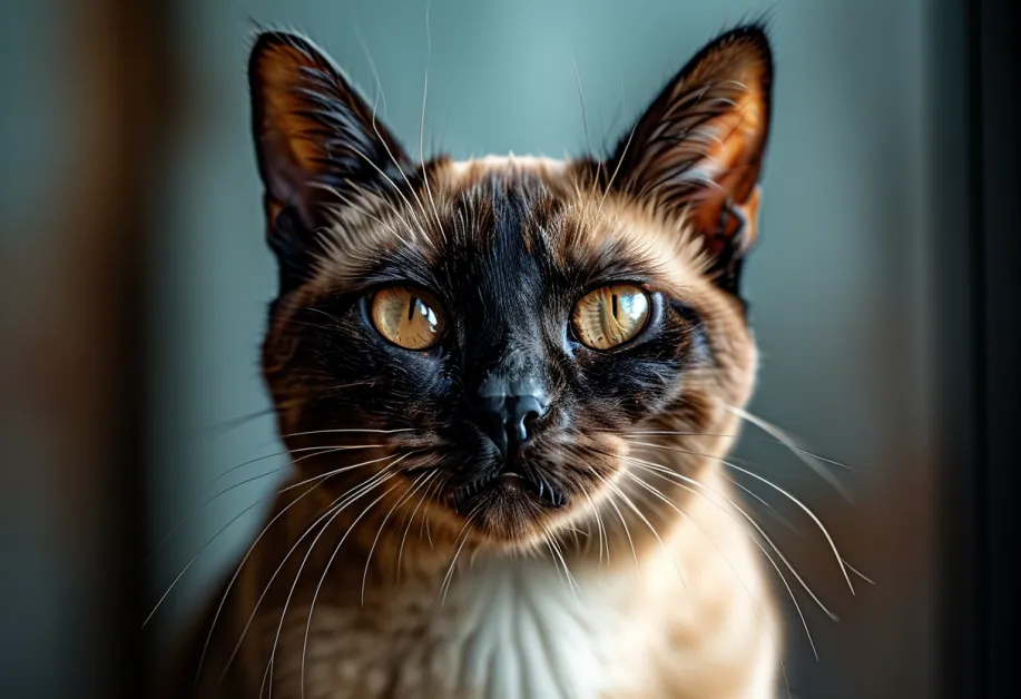 แมวกำลังได้รับรางวัลขนมจากเจ้าของ การเสริมแรงบวกด้วยขนมช่วยฝึกแมวให้เป็นมิตรและเรียนรู้พฤติกรรมที่ดี