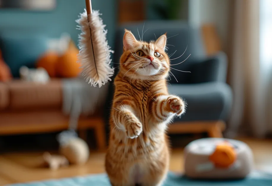 ของเล่น DIY จากวัสดุธรรมชาติ - ปลอดภัยและสร้างความสุขให้กับแมวในราคาประหยัด