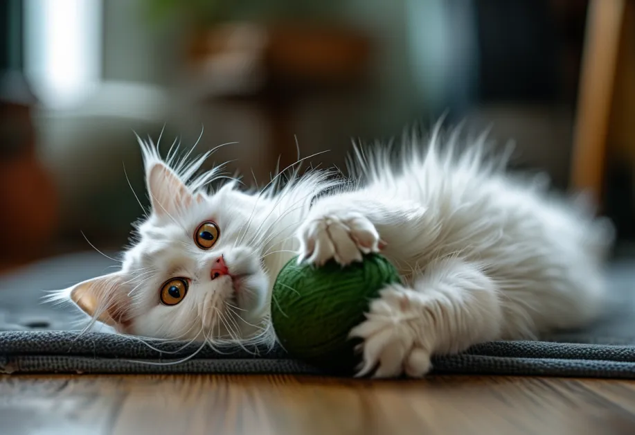 ของเล่นแบบเชือกนุ่มนิ่ม - เพิ่มความสนุกและช่วยขัดฟันแมวในเวลาเดียวกัน