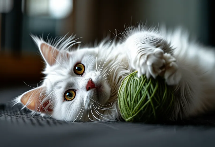 ของเล่น DIY จากวัสดุธรรมชาติ - ปลอดภัยและสร้างความสุขให้กับแมวในราคาประหยัด