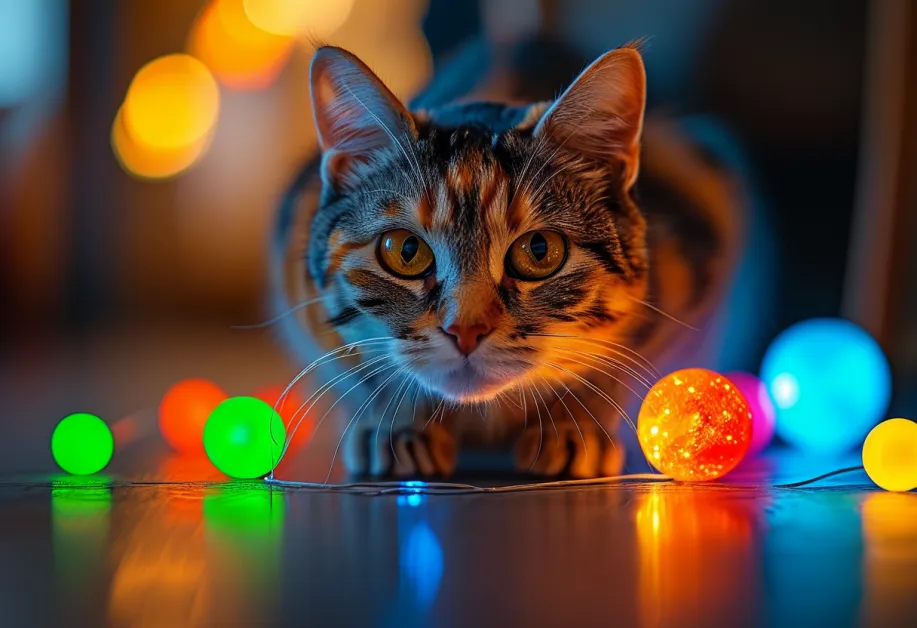 ของเล่นแมวหลากสีสดใส - ของเล่นแมวที่ช่วยเพิ่มความสนุกสนานและกระตุ้นการเคลื่อนไหวสำหรับแมวทุกวัย