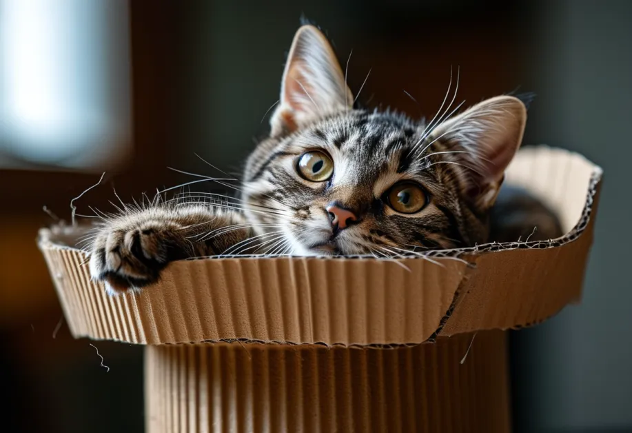 ของเล่น DIY จากวัสดุธรรมชาติ - ปลอดภัยและสร้างความสุขให้กับแมวในราคาประหยัด