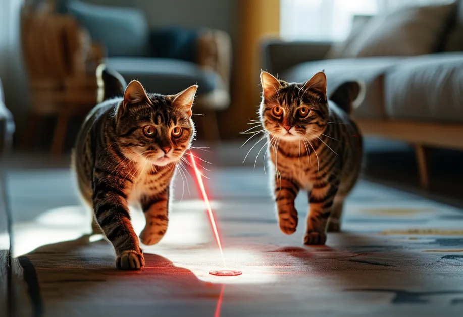 เลเซอร์พอยเตอร์สำหรับแมว - ช่วยกระตุ้นการเคลื่อนไหวและสร้างพฤติกรรมล่าที่ดี