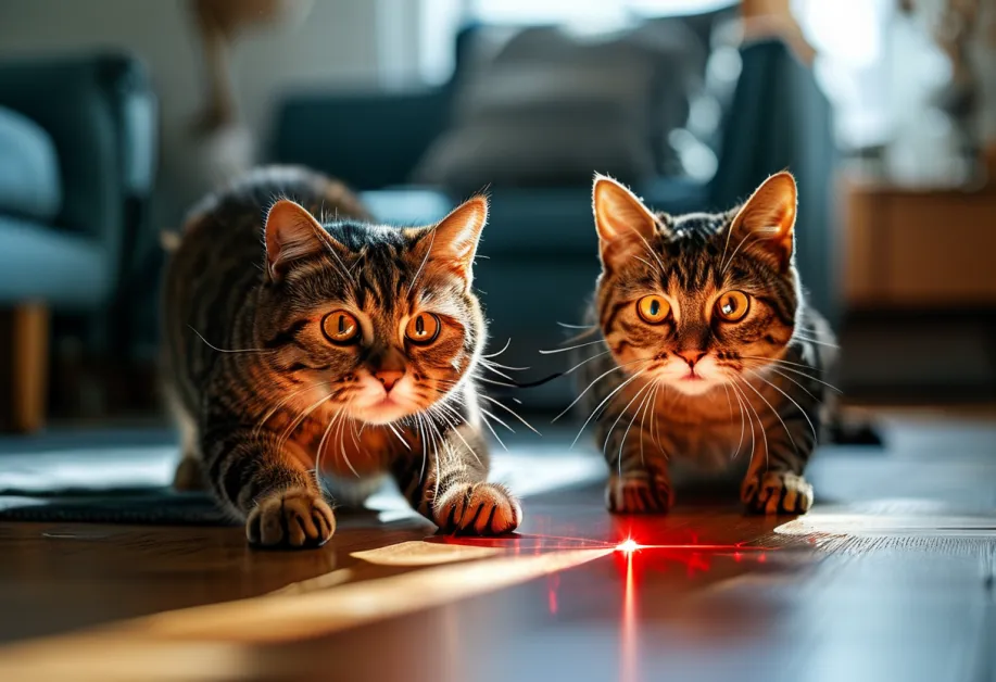 เลเซอร์พอยเตอร์สำหรับแมว - ช่วยกระตุ้นการเคลื่อนไหวและสร้างพฤติกรรมล่าที่ดี