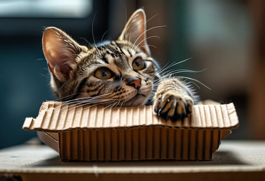 ของเล่น DIY จากวัสดุธรรมชาติ - ปลอดภัยและสร้างความสุขให้กับแมวในราคาประหยัด