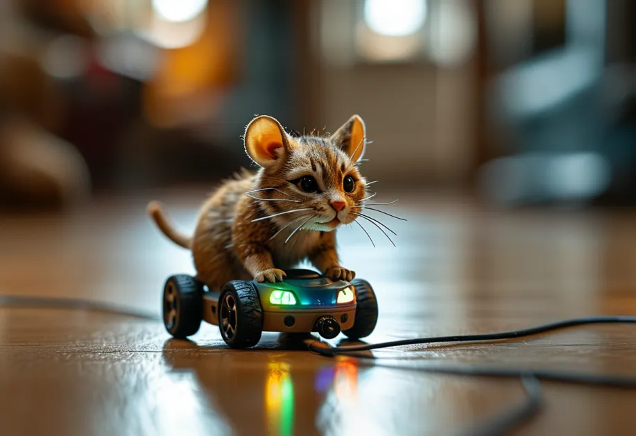 เลเซอร์พอยเตอร์ ของเล่นที่ช่วยกระตุ้นการวิ่งไล่และเพิ่มความกระฉับกระเฉงของแมว