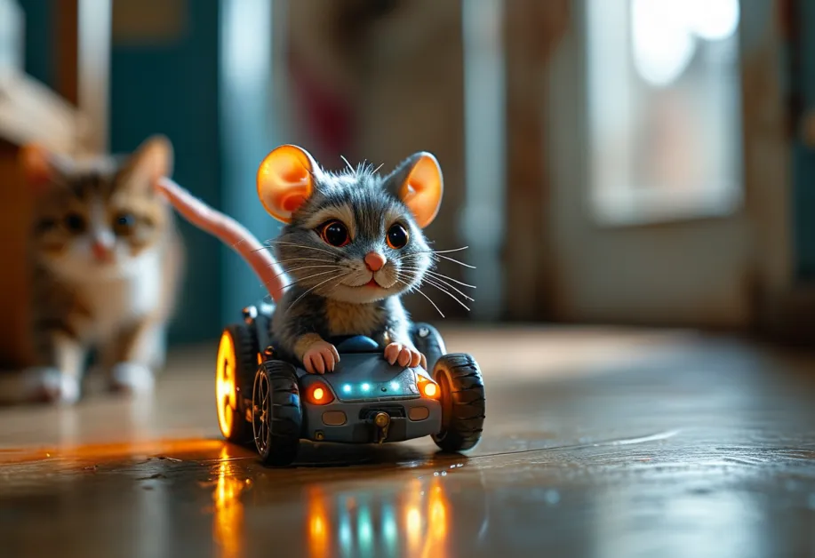 เลเซอร์พอยเตอร์แมว - เพิ่มความตื่นเต้นในการเล่นด้วยเลเซอร์ที่แมวสามารถวิ่งไล่ตามได้