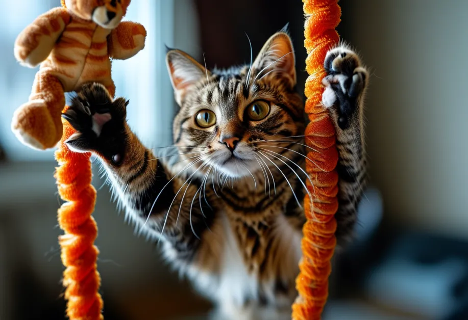 ของเล่นแมวสีสันสดใส - เพิ่มความสนุกให้กับการเล่นของแมวด้วยของเล่นสีสันสวยงามที่ช่วยกระตุ้นความสนใจของพวกมัน