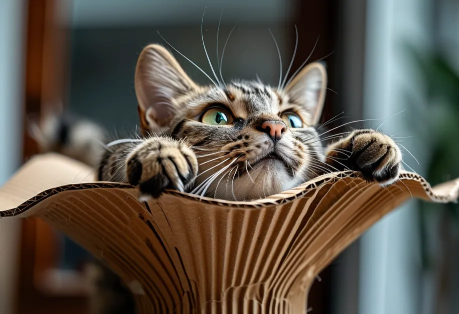 ของเล่น DIY จากวัสดุธรรมชาติ - ปลอดภัยและสร้างความสุขให้กับแมวในราคาประหยัด