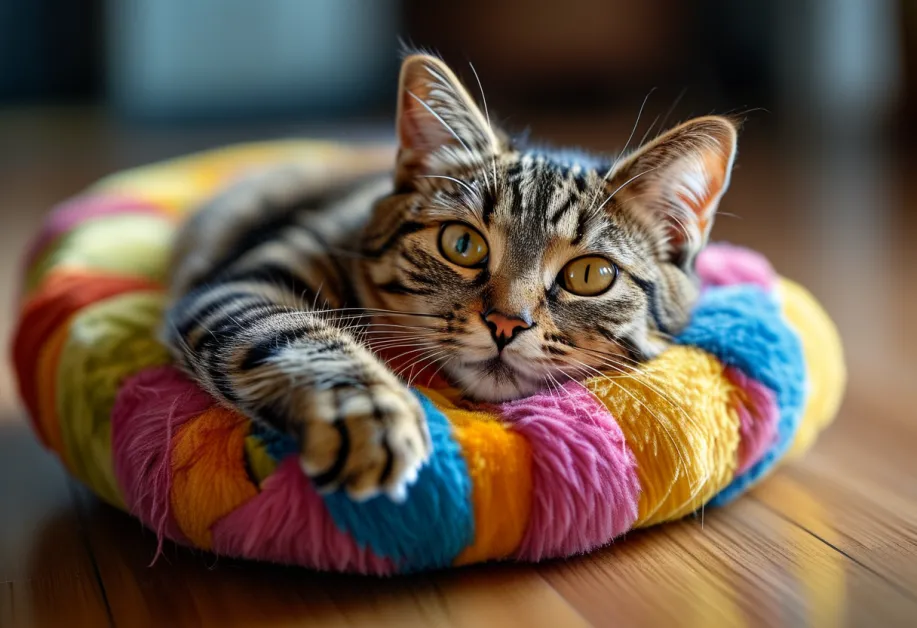 ตุ๊กตาแมวแบบ DIY น่ารัก - ของเล่นทำมือที่ช่วยให้แมวได้เล่นอย่างสร้างสรรค์และปลอดภัย