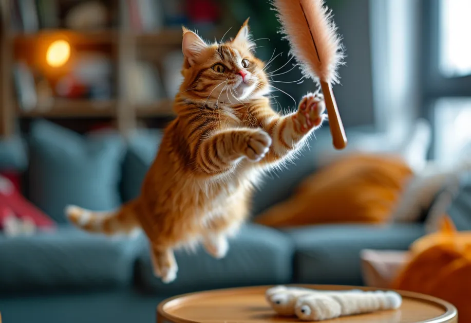 ของเล่น DIY จากวัสดุธรรมชาติ - ปลอดภัยและสร้างความสุขให้กับแมวในราคาประหยัด