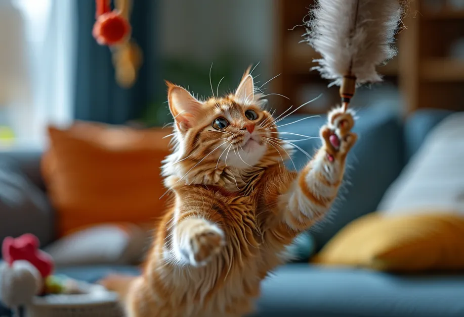 ของเล่น DIY จากวัสดุธรรมชาติ - ปลอดภัยและสร้างความสุขให้กับแมวในราคาประหยัด