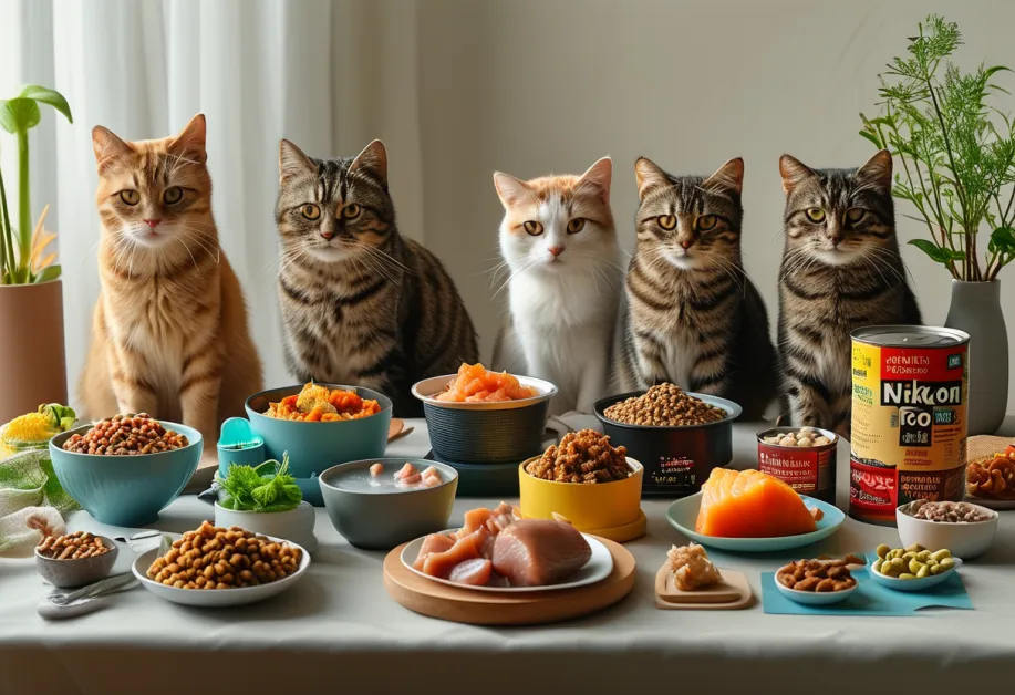 อาหารแมวเปียกในชามที่ดูน่ารับประทาน - ตัวเลือกอาหารที่ให้โภชนาการครบถ้วน เหมาะสำหรับแมวทุกวัย