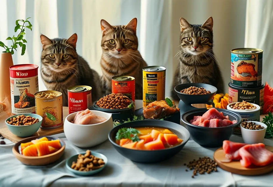 อาหารแมวออร์แกนิคในบรรจุภัณฑ์ธรรมชาติ สำหรับแมวที่ต้องการโภชนาการพิเศษ บรรจุภัณฑ์อาหารแมวออร์แกนิคที่ใส่ใจในคุณภาพ เพื่อสุขภาพที่ดีของแมวแพ้ง่าย