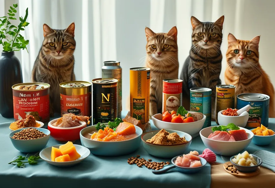 อาหารแมวสูตรธรรมชาติในชามที่พร้อมให้แมวลิ้มรส - อาหารที่ช่วยดูแลแมวให้แข็งแรงและปลอดภัยจากสารเคมีตกค้าง