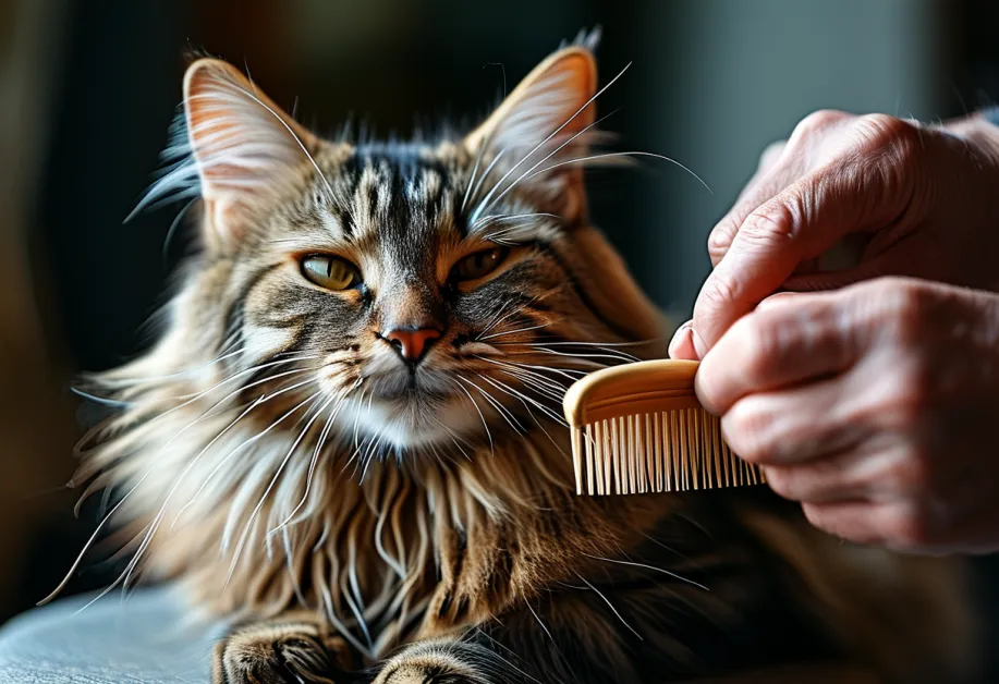 แปรงแมวดีไซน์ตามหลักสรีรศาสตร์ เพื่อการจับถนัดมือและการใช้งานที่สะดวก