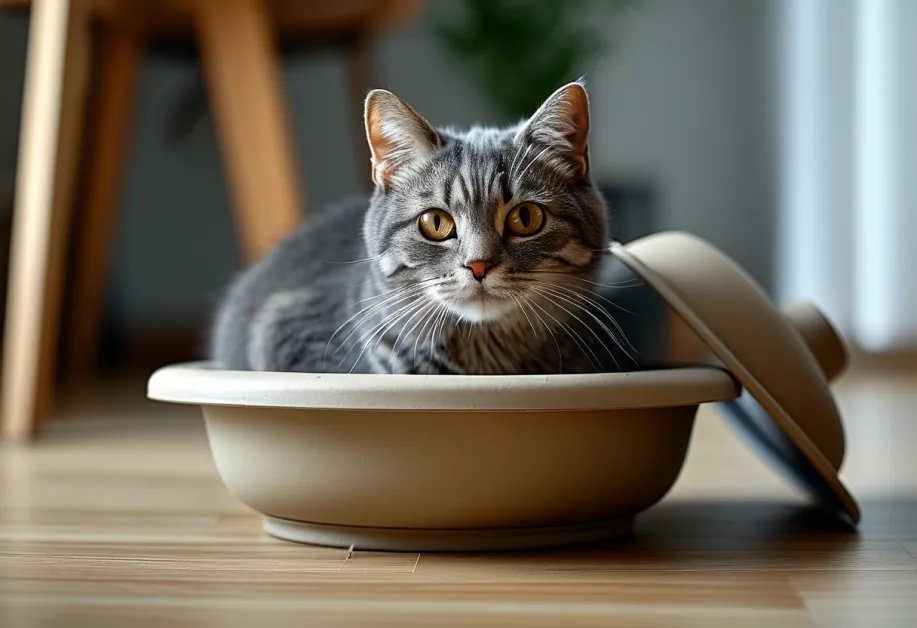 กระบะทรายแมวขนาดพอดีตัว พร้อมฟังก์ชันทำความสะอาดง่าย ช่วยลดกลิ่นและเพิ่มความสะดวก