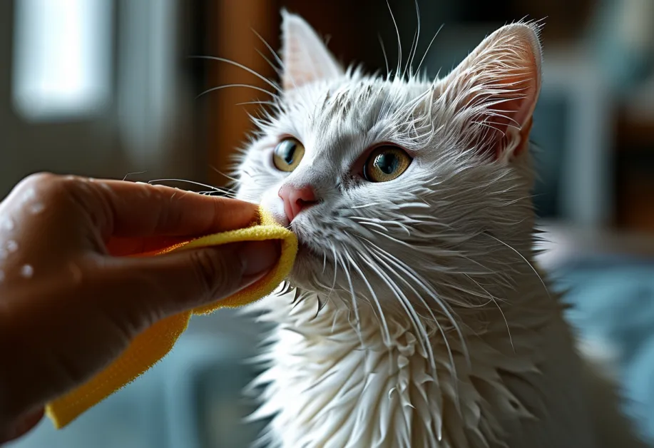 กรรไกรตัดเล็บแมวแบบพกพา ใช้งานง่ายและปลอดภัย เหมาะสำหรับการดูแลเล็บแมว