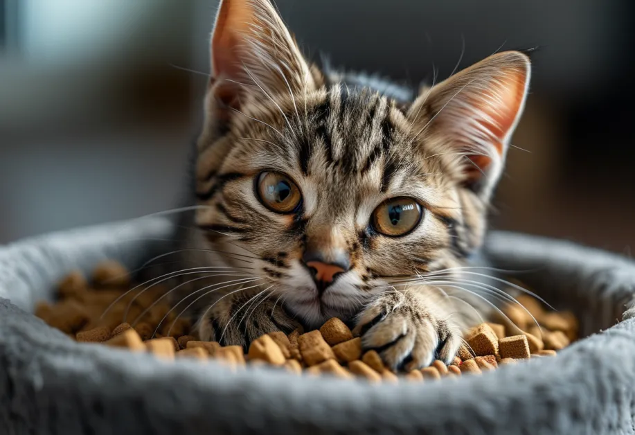 ชามอาหารและน้ำสำหรับแมว วัสดุปลอดภัยและทำความสะอาดง่าย อุปกรณ์สำคัญสำหรับเจ้าของแมวมือใหม่