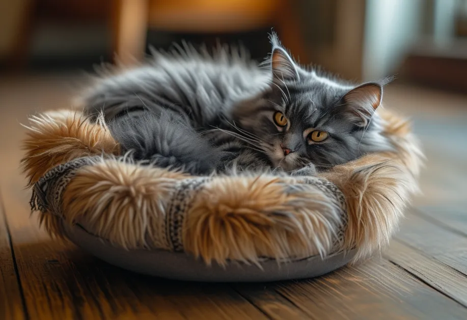 อุโมงค์แมวแบบพับได้ เหมาะสำหรับการเล่นสนุกและการสำรวจของแมวในบ้าน