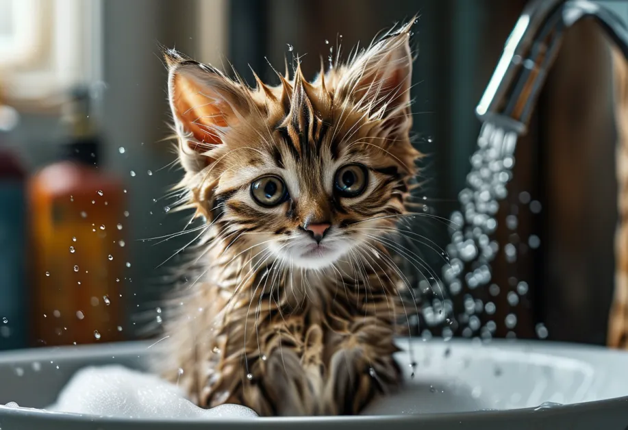 ชุดอุปกรณ์กรูมมิ่งแมวพร้อมแปรงและหวี ช่วยดูแลขนแมวให้สะอาดและเงางาม