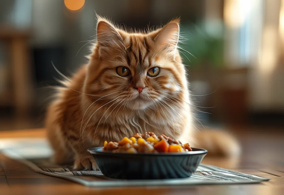 อาหารแมวเปียกที่ดูน่ากิน - สูตรที่ช่วยสนับสนุนการทำงานของระบบย่อยอาหารแมวสูงวัยอย่างมีประสิทธิภาพ