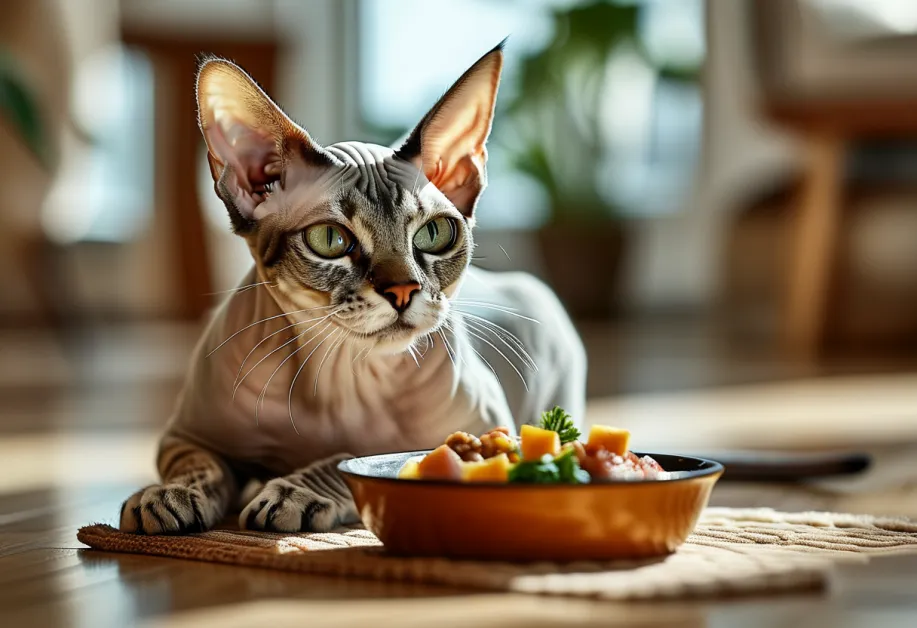 แมวเลียปากด้วยความพอใจหลังอาหารสุดอร่อย - อาหารเปียกที่ช่วยบำรุงสุขภาพและเหมาะสำหรับแมวทุกสายพันธุ์