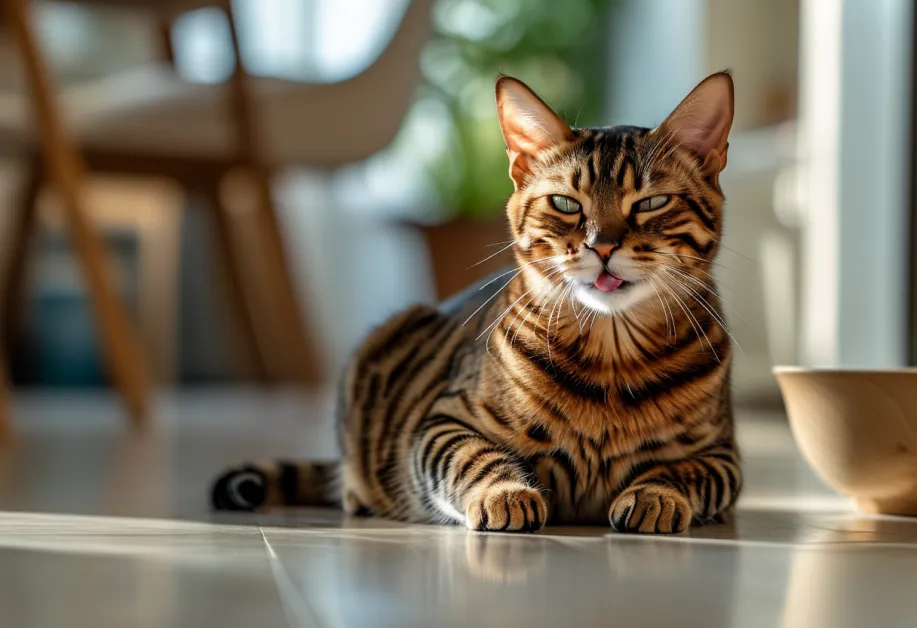 อาหารแมวที่อุดมด้วยโปรตีนและวิตามิน ช่วยเสริมสร้างพลังงานและกล้ามเนื้อให้แมวโต