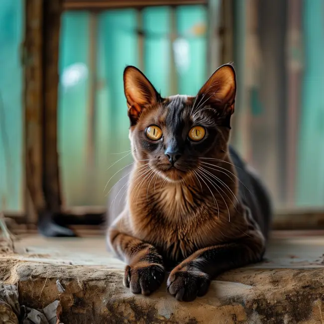 แมวเบอร์มีส (17) แมวเบอร์มีสหาบ้าน